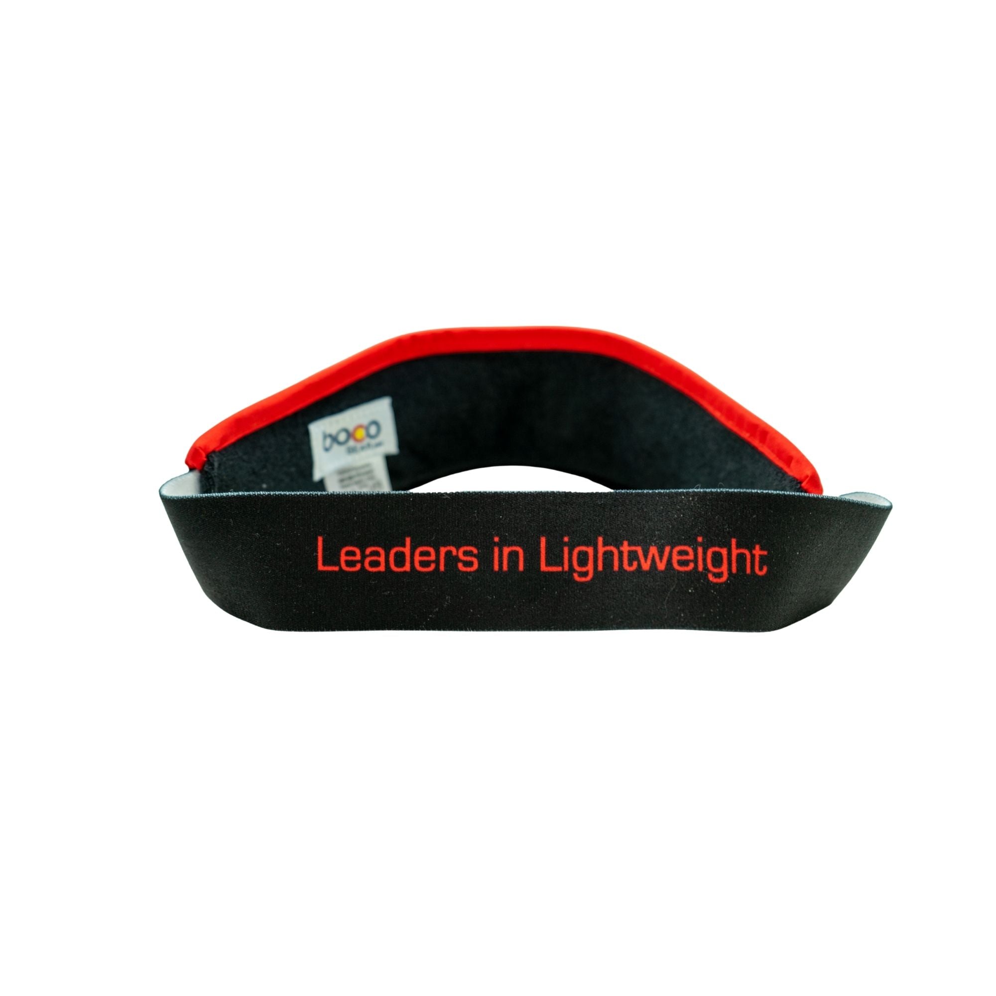 Hurricane 360 Visor - Black with Red