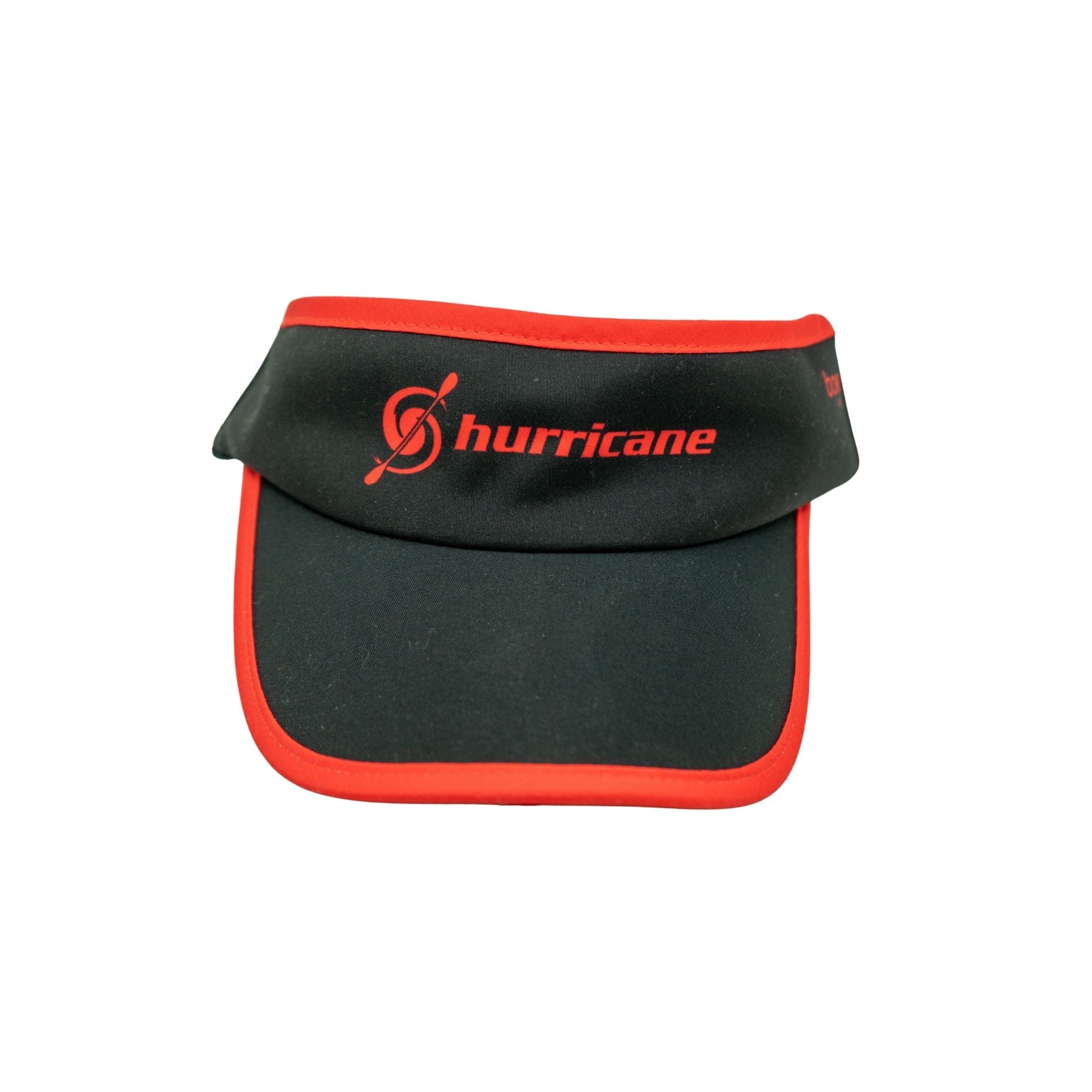 Hurricane 360 Visor - Black with Red
